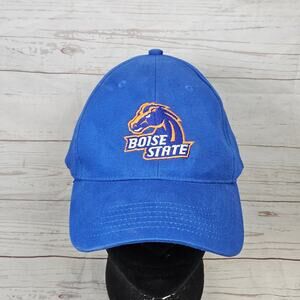 Boise State Hat ITC Style 1250 Men's Adjustable Strapback Royal Blue Bronco